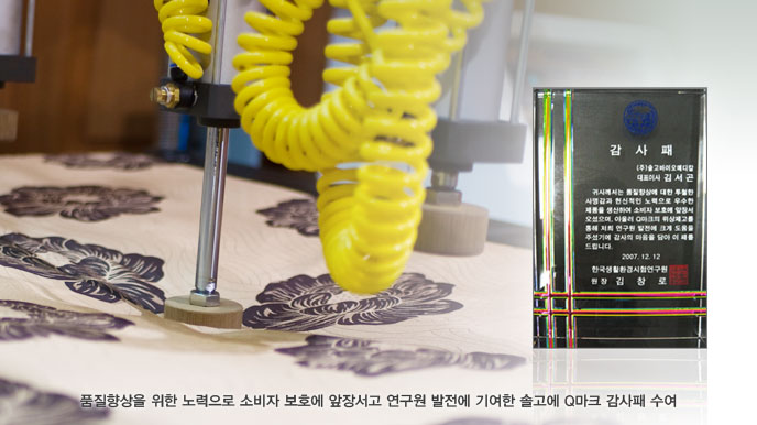 2007 생활시험연구원 Q마크 공로상